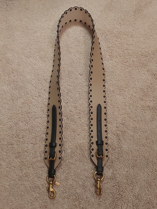 Coach Handbags - Coach two tone 'guitar' bag strap